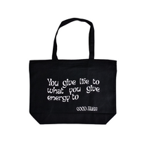 Load image into Gallery viewer, GROOVE SUMMER TOTE - BLACK
