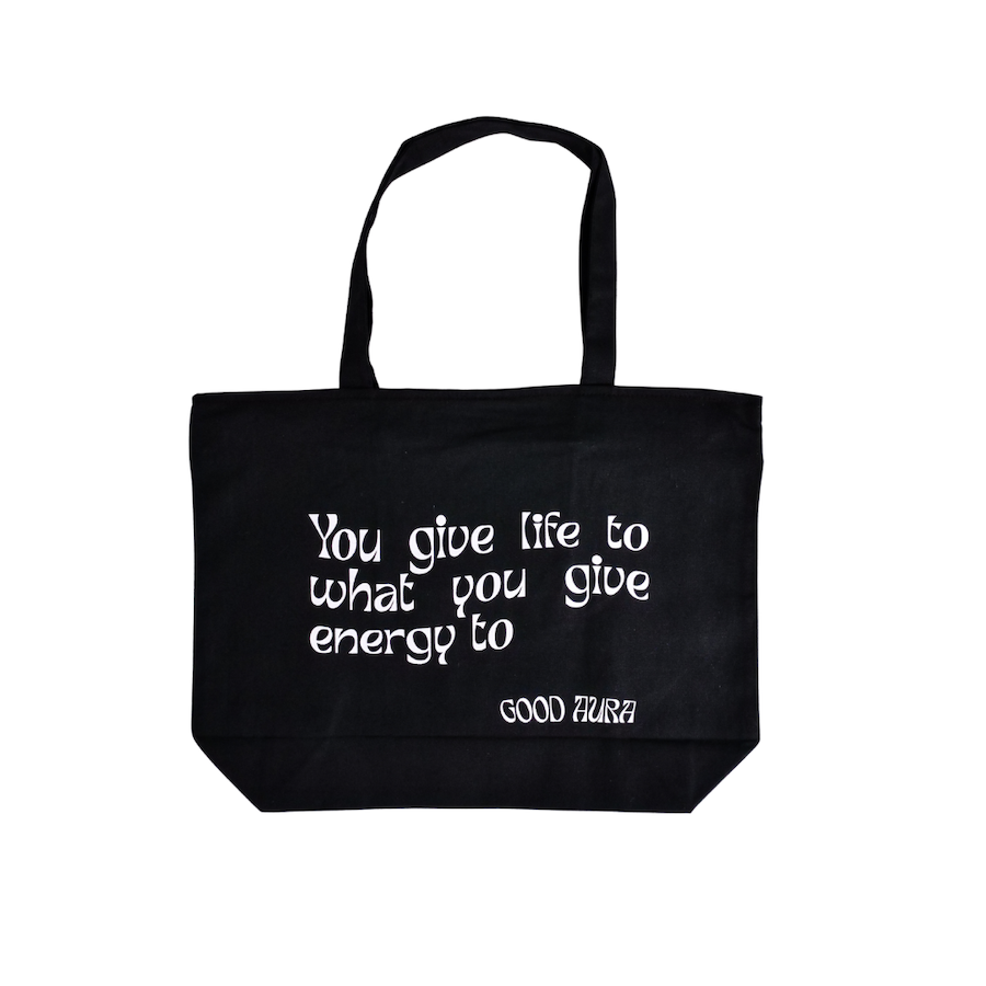 GROOVE SUMMER TOTE - BLACK